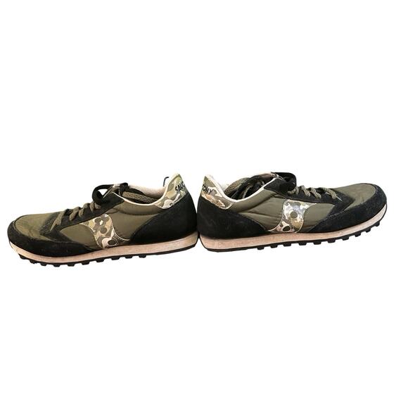 Size 9.5 - Saucony Jazz Original Brown/Camo/Green - Picture 5 of 8